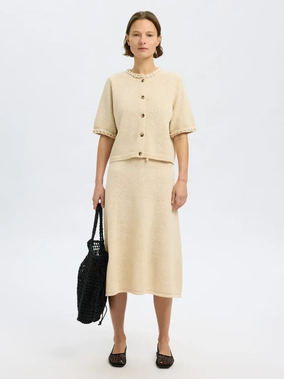 SLFAlma 2/4 Knit Cardigan