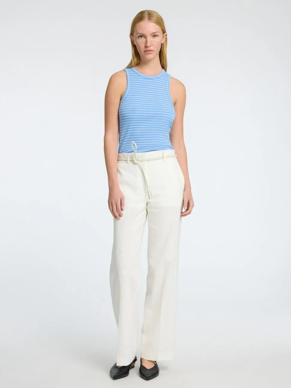 SLFAnna O-neck Striped Tank Top