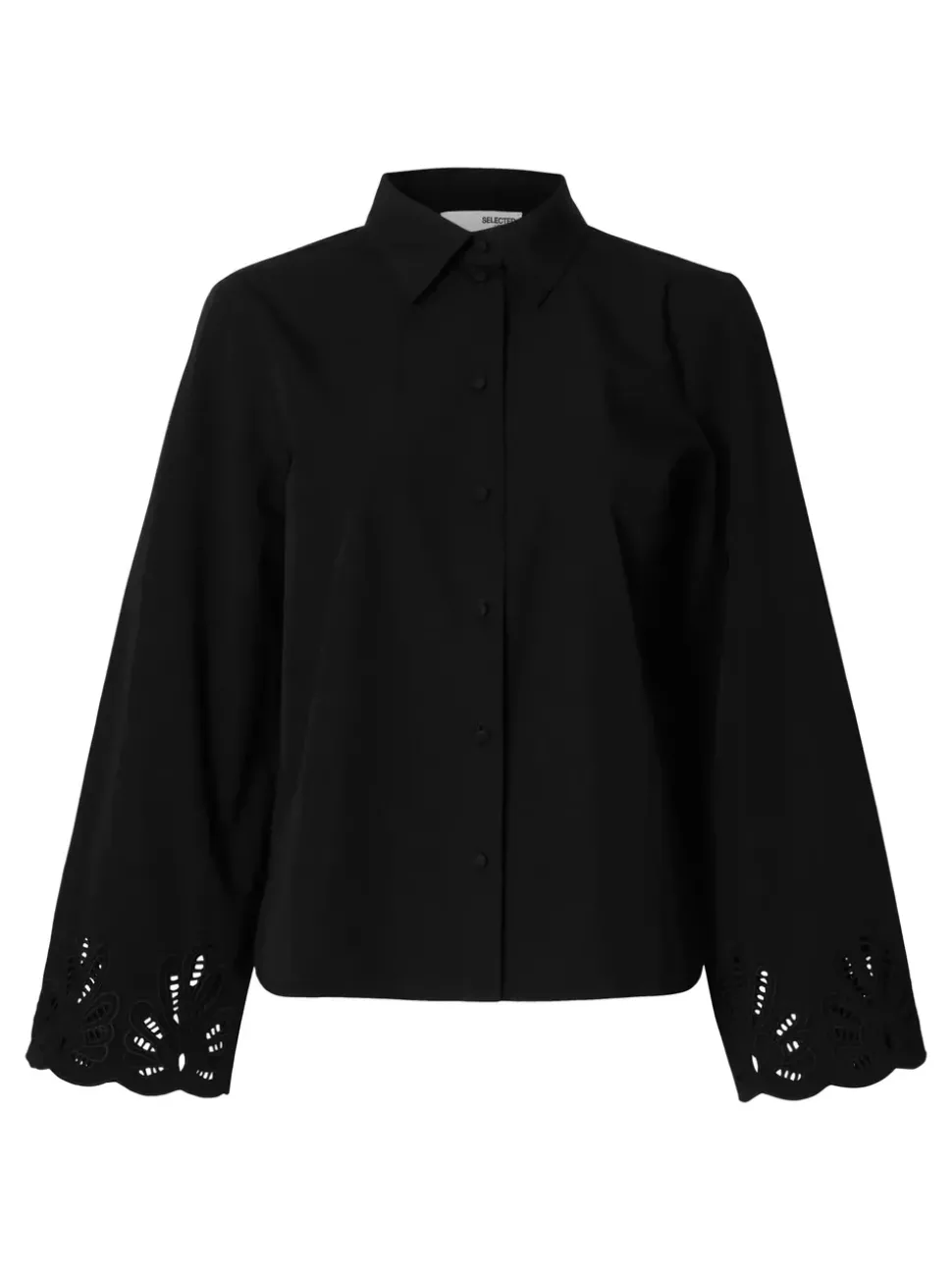 SLFDahlia LS Broderi Shirt NOOS