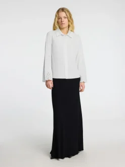 SLFDahlia LS Broderi Shirt NOOS