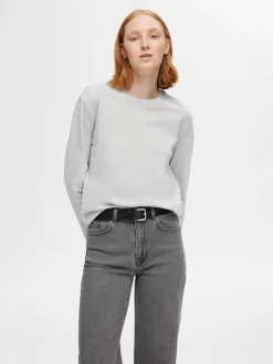SLFEssential LS Boxy Tee NOOS