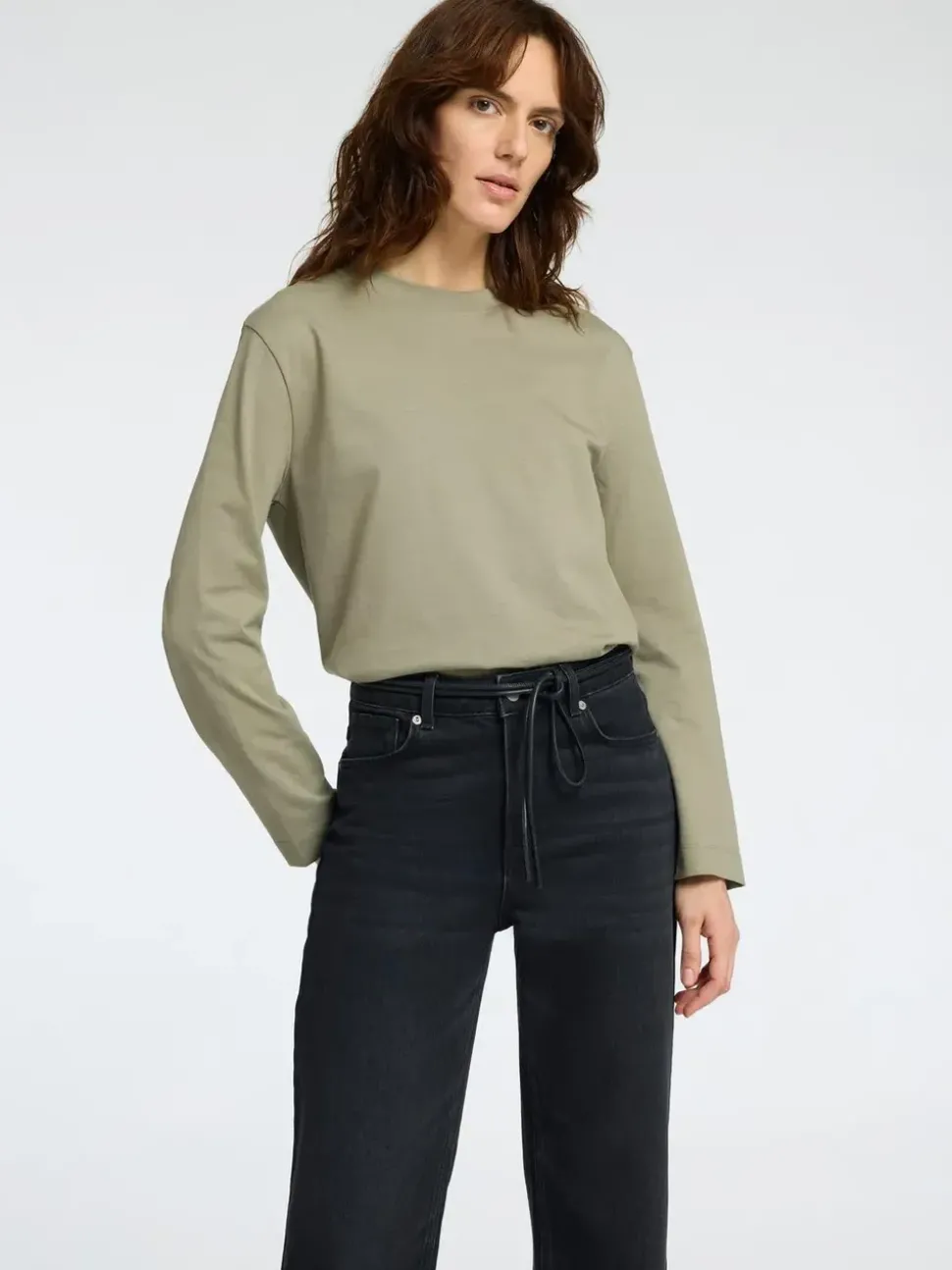 SLFEssential LS Boxy Tee NOOS