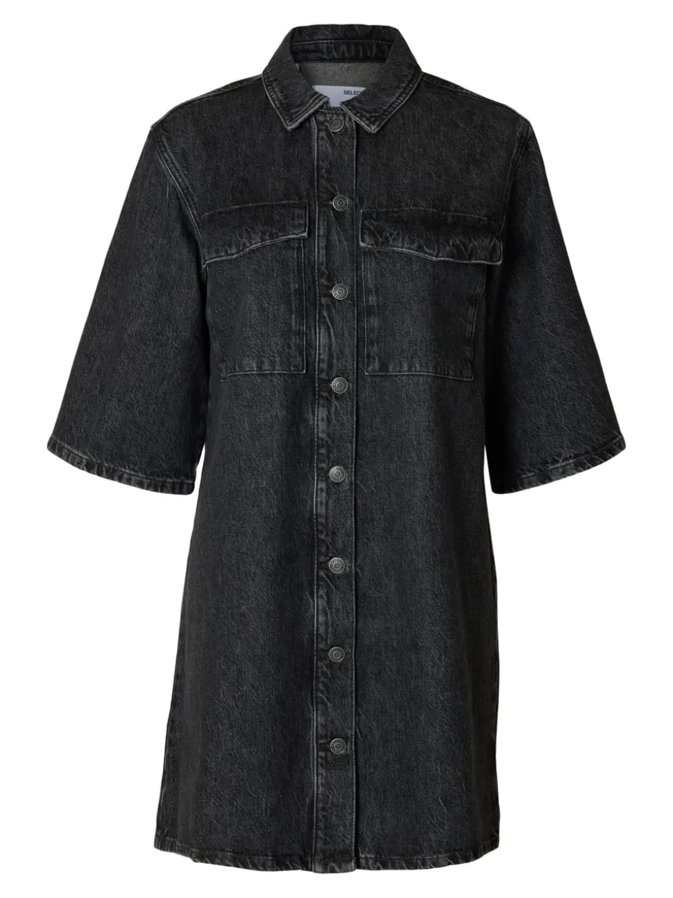 SLFHarper Short Denim Dress