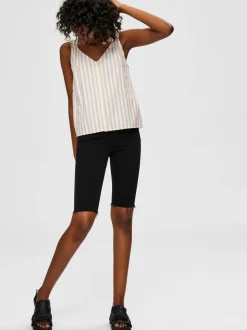 SLFIda Skinny Black Shorts