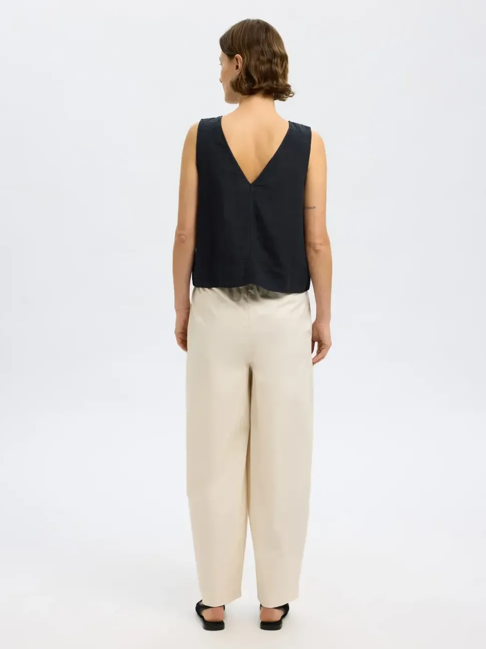 SLFLinna SL Reversible Linen Top