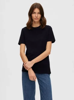 SLFMyessential SS O-neck Tee