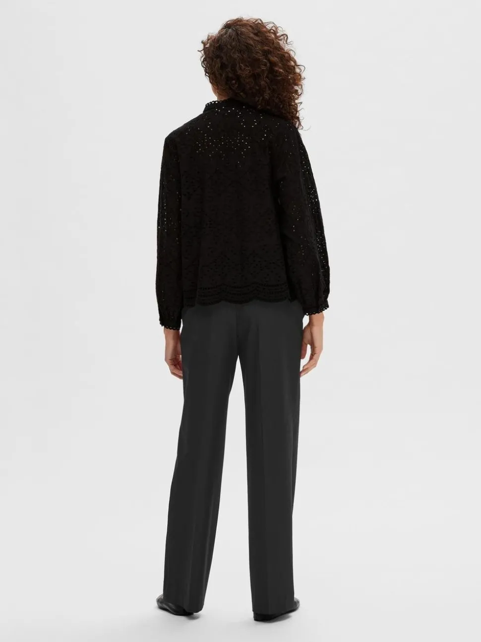 SLFTatiana LS Embr Shirt