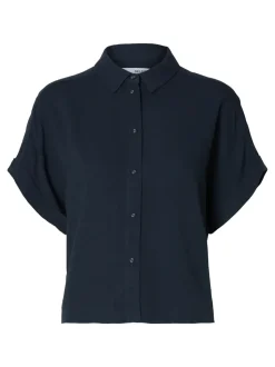 SLFViva SS Cropped Sun Shirt NOOS