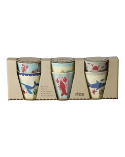 Small Melamine Cups - 6 Pack - 160 ml