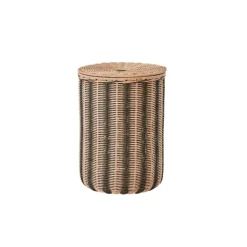 Striped Laundry Bin