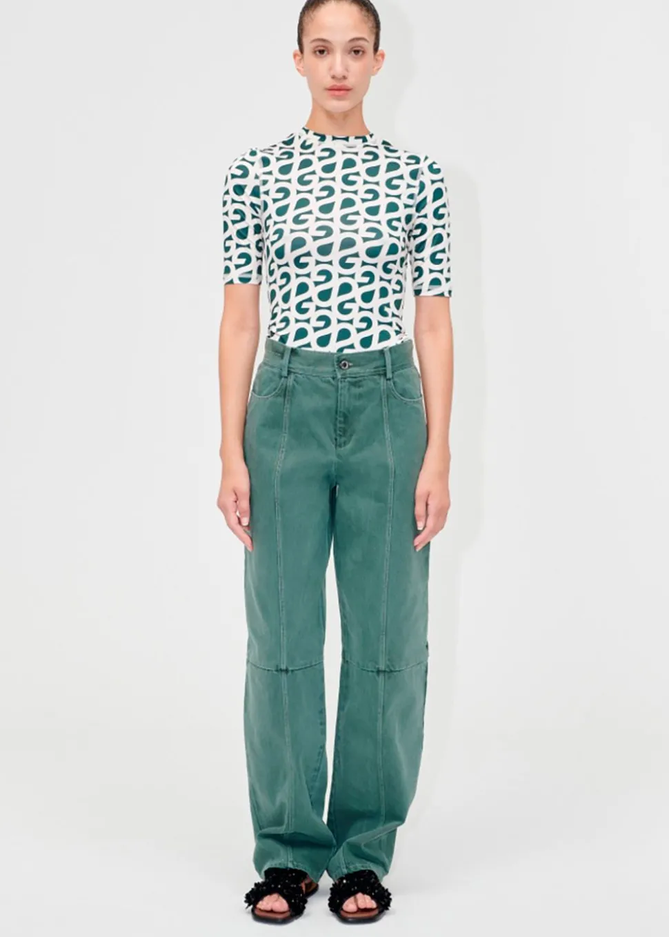 Structured Long Pants