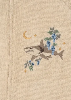 Terry Bathrobe Embroidery Gots