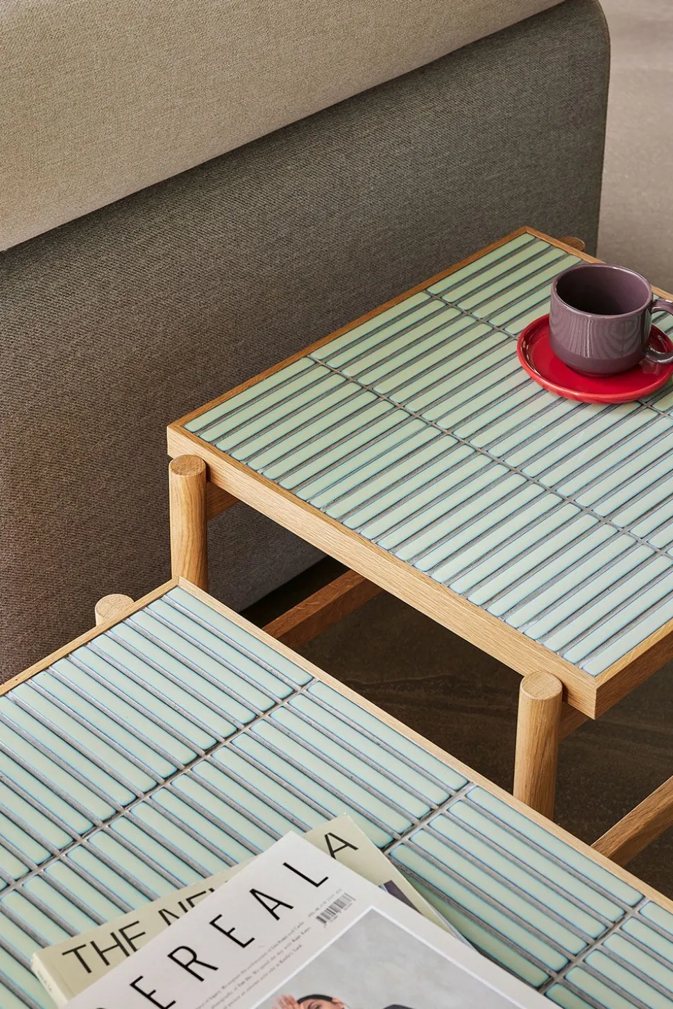 Tile Side Table