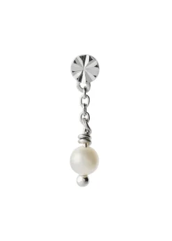 Tres Petit Etoile Earring With Pearl