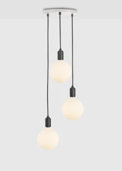 Triple Pendant - White/Black - Sphere IV