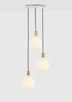 Triple Pendant - White/Black - Sphere IV