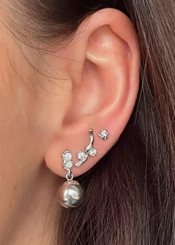 Twin Flow & Disco Ball Earring