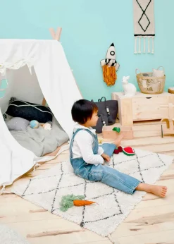 Washable Rug Mini Bereber