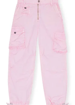 Washed Cotton Twill Pants