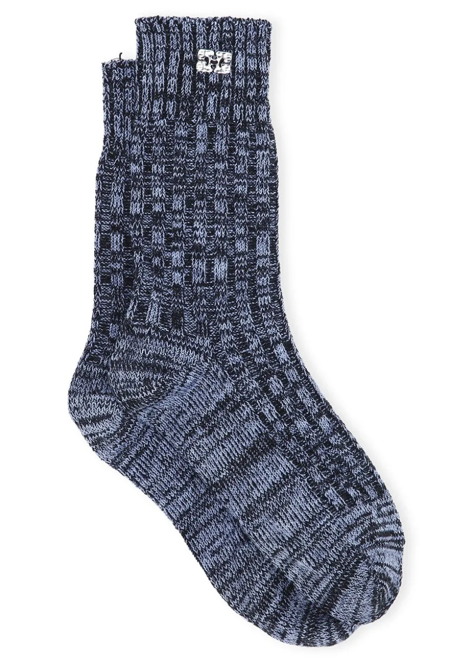 Winter Melange Ribbed Socks