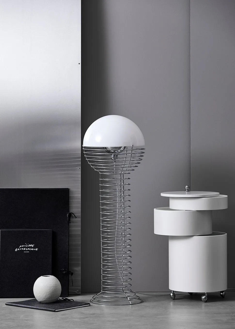 Wire Floor Lamp