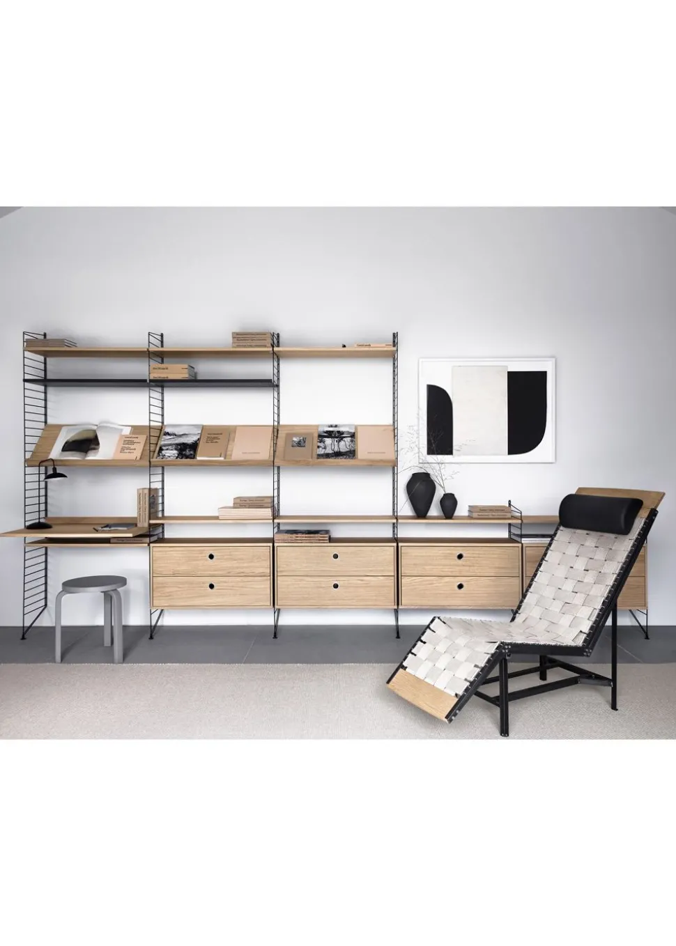 Wood Magazine Shelf