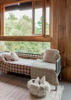 Woolable Cushion Pink Nose Sheep