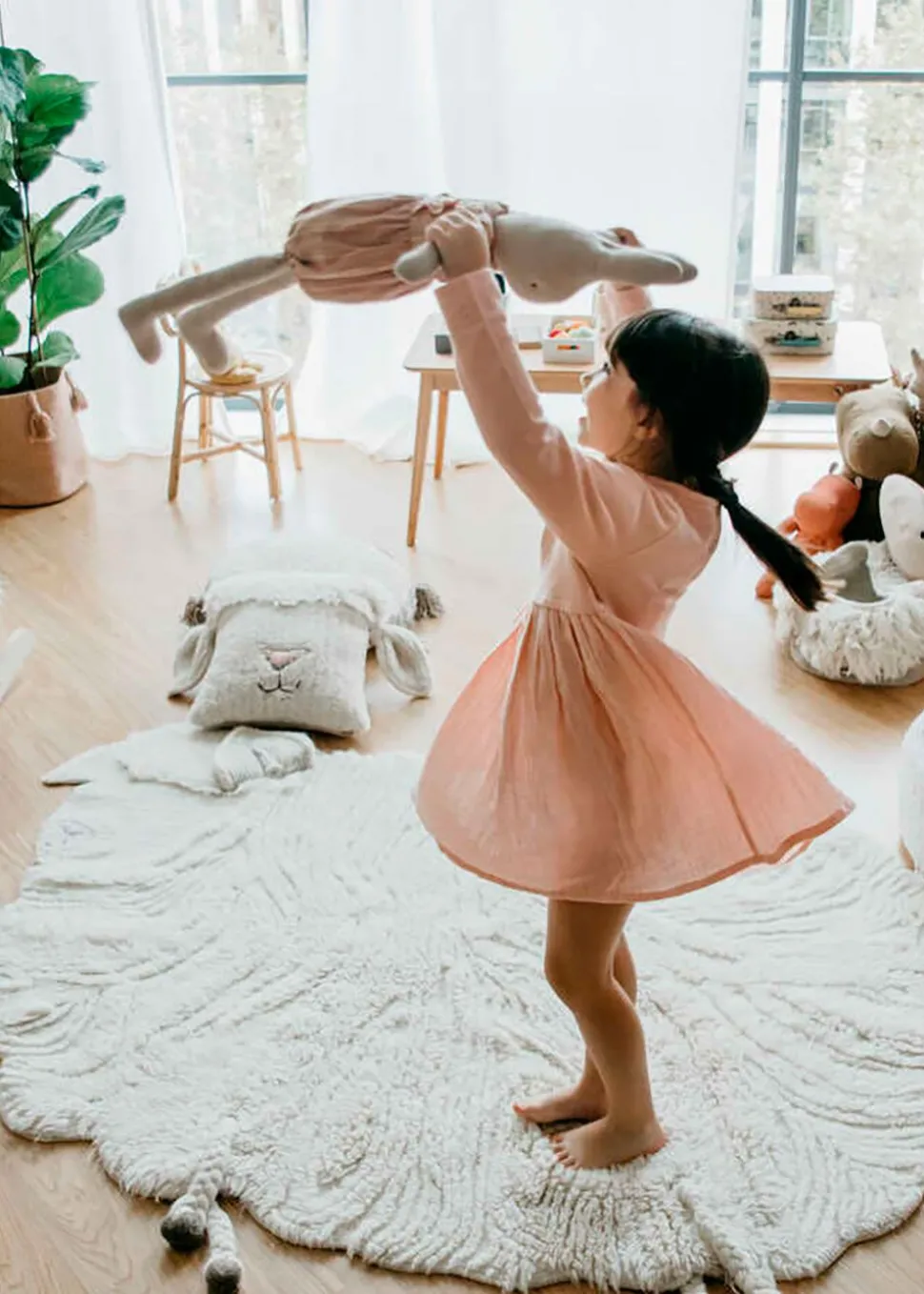Woolable Rug Pink Nose Sheep